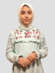 Çocuk-Elbise-Çiçek-Müslin-suyeşili-3